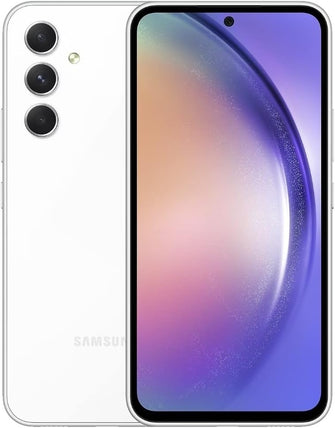 Samsung Galaxy A54 5G – Dual SIM, 256GB, Awesome White, Unlocked Smartphone