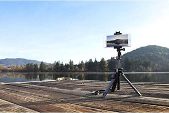 Joby GripTight Pro TelePod JB01534-BWW - Versatile Tripod/Monopod/Selfie Stick with Bluetooth Remote for Smartphones, Action Cameras & Cameras - 1kg Capacity, 360° Ballhead, 1/4" Mount - 5