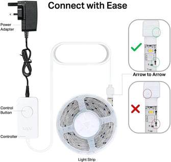 Buy Tapo,Tapo Smart LED Light Strip, 5m, Wi-Fi App Control RGBW Multicolour LED Strip, PU Coating, Works with Alexa & Google Home & Apple HomeKit, Suitable for TV Kitchen DIY Decoration (Tapo L930-5) - Gadcet UK | UK | London | Scotland | Wales| Near Me | Cheap | Pay In 3 | Electronics