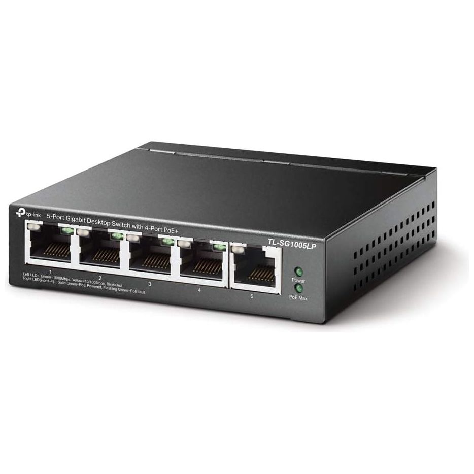 Buy TP-Link,TP-Link PoE Switch 5-Port Gigabit - TL-SG1005LP Switch - Gadcet UK | UK | London | Scotland | Wales| Ireland | Near Me | Cheap | Pay In 3 | Networking