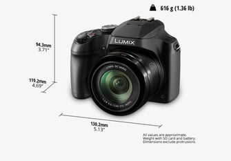 PANASONIC Lumix DC-FZ82EB-K Digital Camera - Black