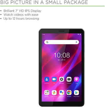 Buy Lenovo,Lenovo M7 Tablet  3rd Gen, 7-inch, 32GB, WiFi, Black - Gadcet UK | UK | London | Scotland | Wales| Near Me | Cheap | Pay In 3 | Tablet Computers