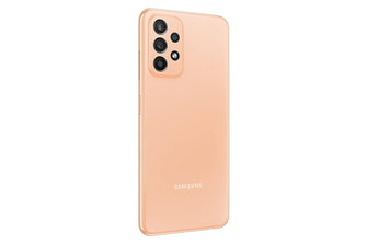 Buy Samsung,Samsung Galaxy A23 - 4GB RAM - 64GB Storage Dual SIM - Peach - Unlocked - International Model - Gadcet.com | UK | London | Scotland | Wales| Ireland | Near Me | Cheap | Pay In 3 | Unlocked Mobile Phones