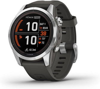 Buy Garmin,Garmin fēnix 7S Pro Solar (42mm) Premium Multisport GPS Smartwatch Graphite - Gadcet UK | UK | London | Scotland | Wales| Near Me | Cheap | Pay In 3 | Smart Watches
