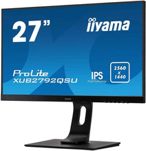 Buy iiyama,iiyama ProLite XUB2792QSU-B1 27" Quad HD IPS Monitor – 2560 x 1440 QHD, Matte Black, HDMI, DisplayPort, USB Hub, Height Adjustable Stand - Gadcet UK | UK | London | Scotland | Wales| Near Me | Cheap | Pay In 3 | Monitors