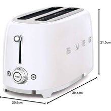 Buy Smeg,Smeg TSF02SSUK 4-Slice Toaster - Chrome - Gadcet UK | UK | London | Scotland | Wales| Near Me | Cheap | Pay In 3 | Toasters