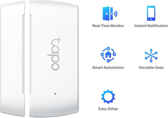 Buy Tapo,Tapo T110 Smart Door & Window Alarm Sensor – Real-Time Alerts, Smart Home Automation, Works with Alexa & Google Home - Gadcet UK | UK | London | Scotland | Wales| Near Me | Cheap | Pay In 3 | Alarm Clock