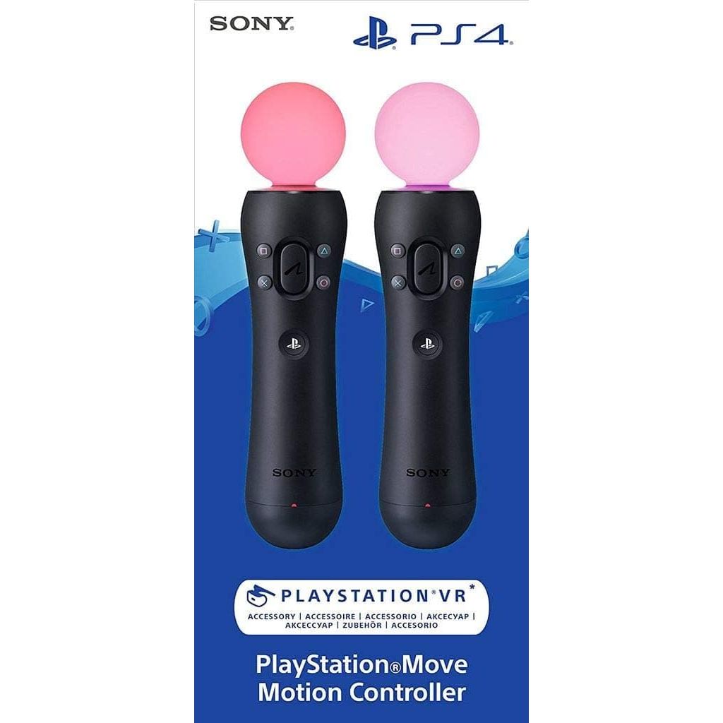 playstation,Sony Move Motion Controllers PS4 - Two Pack - Gadcet.com