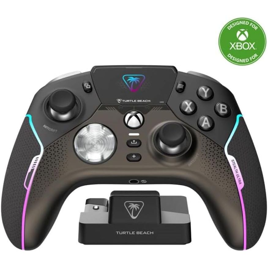 Buy Turtle Beach,Turtle Beach Stealth Ultra Wireless Gaming Controller - Rapid Charge Dock, Adjustable Triggers, Command Display, Xbox Series X|S, Xbox One, PC - Gadcet UK | UK | London | Scotland | Wales| Near Me | Cheap | Pay In 3 | Game Controllers