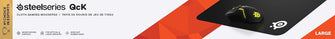 Buy Steelseries,SteelSeries QcK+ Large Gaming Mouse Pad – 450x400x2mm – Non-Slip Fabric Surface with Rubber Base – Black - Gadcet UK | UK | London | Scotland | Wales| Near Me | Cheap | Pay In 3 | Keyboard & Mouse