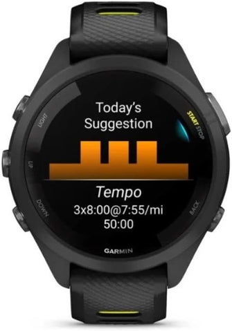 Buy Garmin,Garmin Forerunner 265S 2.79 cm (1.1 inches) AMOLED 42 mm Black, Grey GPS (Satellite) - Gadcet UK | UK | London | Scotland | Wales| Near Me | Cheap | Pay In 3 | Smart Watches