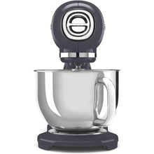 Buy Smeg,Smeg SMF03GRUK Full Colour Stand Mixer, Retro 50's Style with 4.8L Stainless Steel Bowl, Safety Lock, 10 Variable Speeds, 800W, Grey - Gadcet UK | UK | London | Scotland | Wales| Near Me | Cheap | Pay In 3 | 