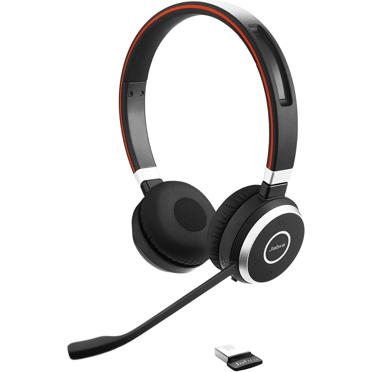 Buy Jabra,Jabra Evolve 65 Wireless Stereo On-Ear Headset – Microsoft Teams Certified with Charging Stand & USB Bluetooth Adapter – Black - Gadcet UK | UK | London | Scotland | Wales| Near Me | Cheap | Pay In 3 | Headphone and Headset