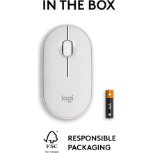 Buy Logitech,Logitech Pebble Mouse 2 M350s – Slim Bluetooth Wireless Mouse, White - Gadcet UK | UK | London | Scotland | Wales| Near Me | Cheap | Pay In 3 | Keyboard & Mouse