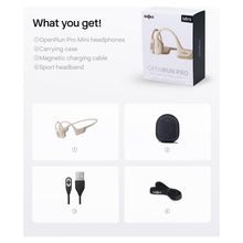 Buy Shokz,Shokz OpenRun Pro Mini Bone Conduction Headphones - Open-Ear Bluetooth, IP55 Waterproof, 10H Playtime, Beige - Gadcet UK | UK | London | Scotland | Wales| Near Me | Cheap | Pay In 3 | Headphones & Headsets