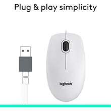 Buy Logitech,Logitech M100 Wired USB Mouse – 1000 DPI Optical Tracking, 3 Buttons, Ambidextrous – Compatible with PC, Mac & Laptop – White - Gadcet UK | UK | London | Scotland | Wales| Near Me | Cheap | Pay In 3 | Keyboard & Mouse