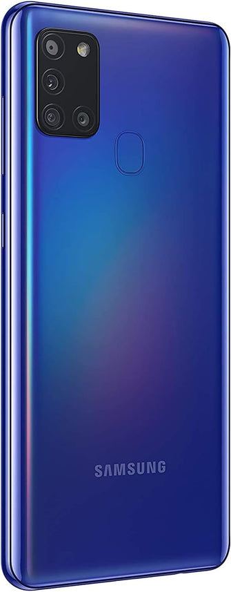 Buy Samsung,Samsung Galaxy A21S Dual Sim 32GB Blue SIM-Free Unlocked Mobile Phone - Gadcet UK | UK | London | Scotland | Wales| Near Me | Cheap | Pay In 3 | Unlocked Mobile Phone