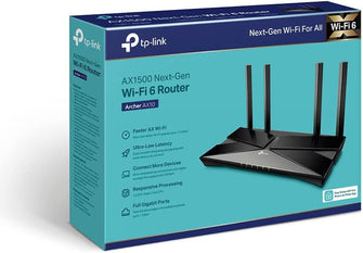 TP-Link,TP-Link Next-Gen Wi-Fi 6 AX1500 Mbps Gigabit Dual Band Wireless Cable Router, OneMesh Supported, Triple-Core CPU, Ideal for Gaming Xbox/PS4/Steam and 4K, Compatible with Alexa (Archer AX10) - Gadcet.com