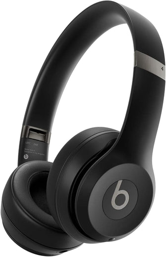 Buy Beats,Beats Solo 4 On-Ear True Wireless Headphones - Matt Black - Gadcet UK | UK | London | Scotland | Wales| Near Me | Cheap | Pay In 3 | Headphones & Headsets