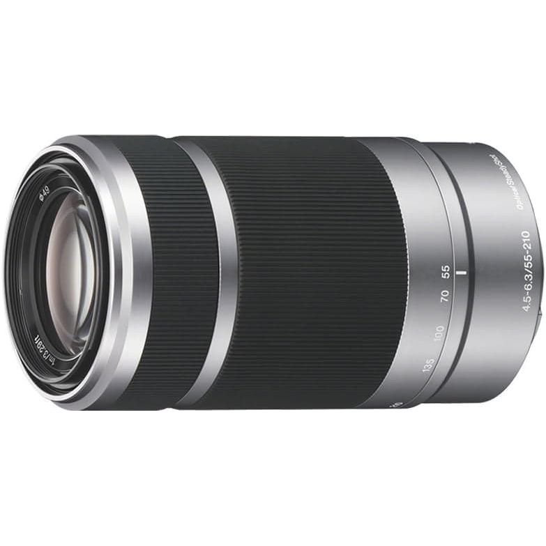 Buy Sony,Sony SEL55210 E Mount APS-C 55-210 mm F4.5-6.3 Telephoto Zoom Lens - Silver - Gadcet UK | UK | London | Scotland | Wales| Ireland | Near Me | Cheap | Pay In 3 | Camera & Video Camera Lenses