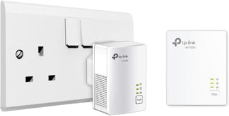 Buy TP-Link,TP-Link 1-Port Gigabit Powerline Starter Kit, Data transfer speed Up To 1000 Mbps - Gadcet UK | UK | London | Scotland | Wales| Ireland | Near Me | Cheap | Pay In 3 | Power Adapter & Charger Accessories