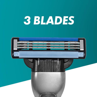 Buy Gillette,Gillette Mach3 Razor Blades for Men - Pack of 8, Upgraded Lubrastrip for Enhanced Glide - Gadcet UK | UK | London | Scotland | Wales| Near Me | Cheap | Pay In 3 | Razors & Razor Blades