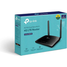 TP-Link AC750 Dual Band 4G LTE Router, SIM Slot Unlocked, WAN/LAN port, Removable Wi-Fi Antennas, Compatible with FDD-LTE and TDD-LTE, No Configuration Required, UK Plug, Black (Archer MR200) - 9