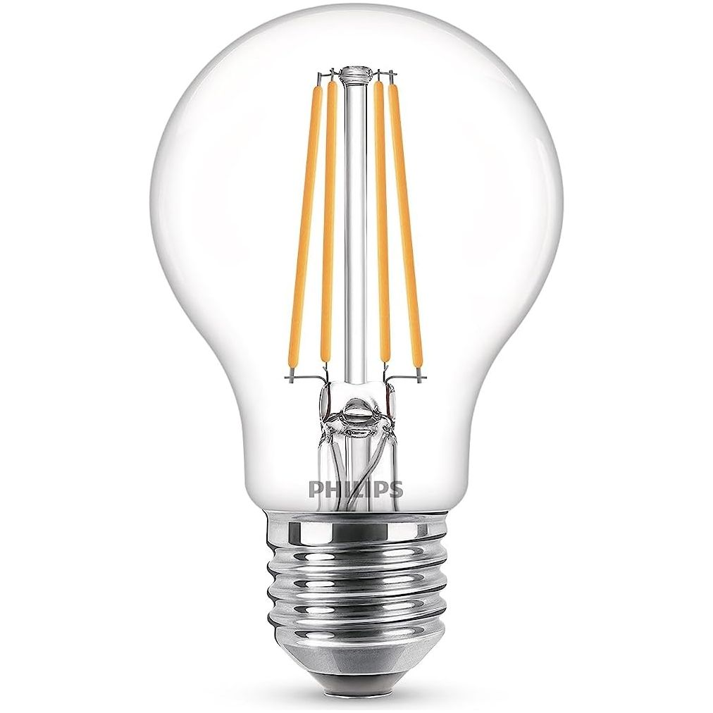 Buy Philips,Philips LED Classic A60 Light Bulb – 7W (60W Equivalent), Warm White 2700K, Non-Dimmable, E27 Edison Screw (Set of 2) - Gadcet UK | UK | London | Scotland | Wales| Near Me | Cheap | Pay In 3 | LED Light Bulbs
