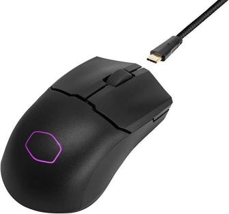 Buy Cooler Master,Cooler Master MM712 Wireless Gaming Mouse - 59g Ultralight, 19K DPI, RGB-LED, 70M Clicks, PAW3370 Sensor, PC - Black - Gadcet UK | UK | London | Scotland | Wales| Near Me | Cheap | Pay In 3 | Mice & Trackballs