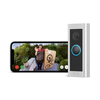 Ring Video Doorbell Pro 2, HD Head to Toe Video, 3D Motion Detection, hardwired installation (existing doorbell wiring required), With 30-day free trial of Ring Protect Plan
