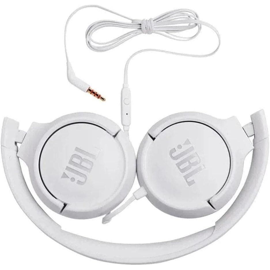 Buy JBL,JBL T500 Over-Ear Foldable Headphones - Pure Bass, Lightweight, Built-In Mic, White - Gadcet UK | UK | London | Scotland | Wales| Near Me | Cheap | Pay In 3 | Headphones & Headsets