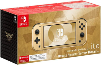 Buy Nintendo,Nintendo Switch Lite: Hyrule Edition + 12 Months Nintendo Switch Online - Gadcet UK | UK | London | Scotland | Wales| Near Me | Cheap | Pay In 3 | Video Game Consoles