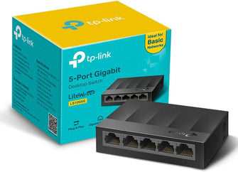 Buy TP-Link,TP-Link LS1005G 5-Port Gigabit Ethernet Switch – Desktop/Wall-Mount Network Hub, Plug & Play, Plastic Case - Gadcet UK | UK | London | Scotland | Wales| Near Me | Cheap | Pay In 3 | Network Cards & Adapters
