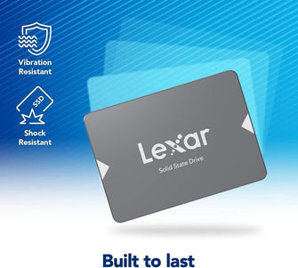 Buy Lexar,Lexar NS100 2.5” SATA III 6Gb/s Internal 512GB SSD - Solid State Drive - Gadcet UK | UK | London | Scotland | Wales| Ireland | Near Me | Cheap | Pay In 3 | External hard drives