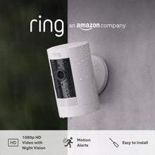 Ring Stick Up Cam Battery HD Wireless Outdoor Security Camera 1080p Video, Two-Way Talk, Wi-Fi, Alexa-Compatible - 1