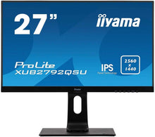 Buy iiyama,iiyama ProLite XUB2792QSU-B1 27" Quad HD IPS Monitor – 2560 x 1440 QHD, Matte Black, HDMI, DisplayPort, USB Hub, Height Adjustable Stand - Gadcet UK | UK | London | Scotland | Wales| Near Me | Cheap | Pay In 3 | Monitors