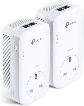 Buy TP-Link,TP-Link TL-PA9020PKIT Gigabit Powerline Adapter Kit - 2000 Mbps, 2-Port, HD Streaming & Gaming, Plug & Play, UK Plug - Gadcet UK | UK | London | Scotland | Wales| Near Me | Cheap | Pay In 3 | Network Cards & Adapters