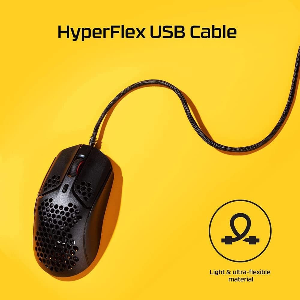 Buy HyperX,HyperX Pulsefire Haste - Gaming Mouse - Black-Red - Gadcet UK | UK | London | Scotland | Wales| Ireland | Near Me | Cheap | Pay In 3 | Computer Accessories