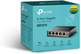 Buy TP-Link,TP-Link Managed Network Switch 5-Port Gigabit, Support QoS VLAN IGMP Snooping, Network Monitoring through Web Interface, 2.82 W - Gadcet UK | UK | London | Scotland | Wales| Ireland | Near Me | Cheap | Pay In 3 | Network Cards & Adapters
