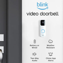 Buy Blink,Blink Video Doorbell | Two-way audio, HD video, motion and chime app alerts, easy setup, Alexa enabled, Blink Subscription Plan Free Trial — Wired or Wireless (White) - Gadcet UK | UK | London | Scotland | Wales| Ireland | Near Me | Cheap | Pay In 3 | Security Monitors & Recorders