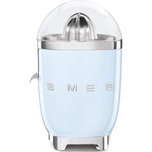 Buy Smeg,Smeg CJF01PBUK Retro 50's Style Citrus Juicer with Lid, Stainless Steel Reamer and Strainer, Anti-Drip Spout, Pastel Blue - Gadcet UK | UK | London | Scotland | Wales| Near Me | Cheap | Pay In 3 | Small Kitchen Appliances