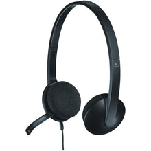 Buy Logitech,Logitech H340 USB Wired Headset with Noise-Cancelling Microphone, Stereo Sound - PC/Mac/Laptop, Black - Gadcet UK | UK | London | Scotland | Wales| Near Me | Cheap | Pay In 3 | Headphones & Headsets