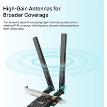 Buy TP-Link,TP-Link AX1800 Wi-Fi 6 Dual Antennas High Gain Bluetooth 5.2 PCIe Adapter, Dual-Band, Low-Profile Bracket, MU-MIMO, Low- Latency Gaming, Supports Windows 10/11, Highly Secure WPA3 (Archer TX20E),Black - Gadcet UK | UK | London | Scotland | Wales| Near Me | Cheap | Pay In 3 | Network Cards & Adapters