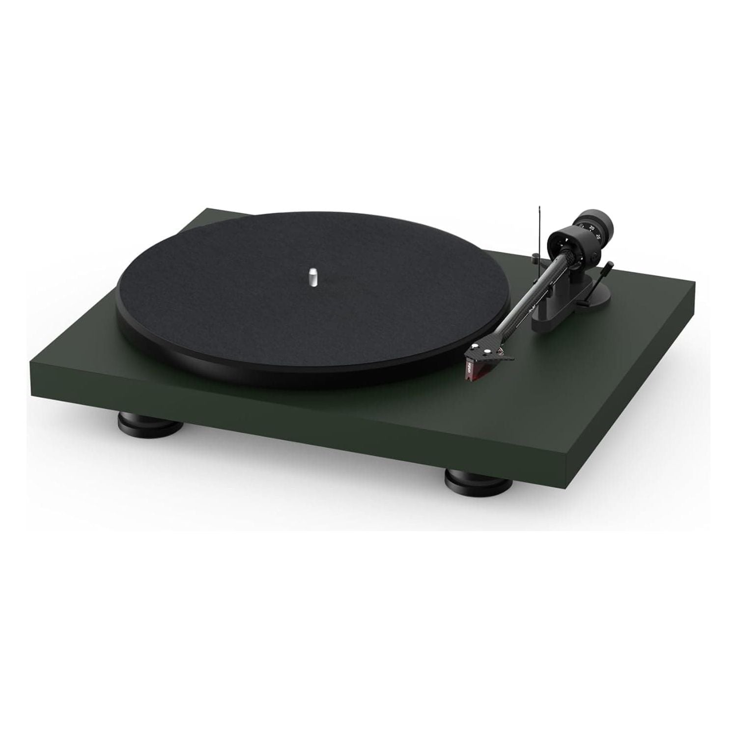 Buy Pro-Ject,Pro-Ject Debut Carbon EVO Audiophile Turntable - Carbon Fiber Tonearm, Electronic Speed Selection, Pre-Mounted Ortofon 2M Red Cartridge - Satin Green - Gadcet UK | UK | London | Scotland | Wales| Near Me | Cheap | Pay In 3 | Turntables & Record Players