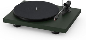 Buy Pro-Ject,Pro-Ject Debut Carbon EVO Audiophile Turntable - Carbon Fiber Tonearm, Electronic Speed Selection, Pre-Mounted Ortofon 2M Red Cartridge - Satin Green - Gadcet UK | UK | London | Scotland | Wales| Near Me | Cheap | Pay In 3 | Turntables & Record Players