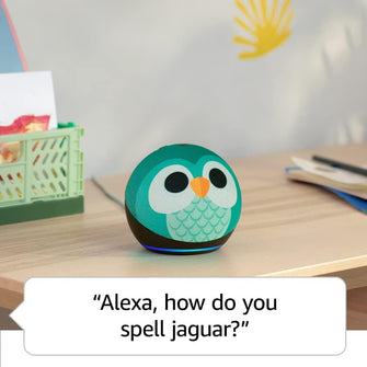 Buy Amazon,Echo Dot Kids (5th generation, 2022 release) | Wi-Fi and Bluetooth smart speaker with Alexa | Designed for kids, with parental controls | Owl - Gadcet UK | UK | London | Scotland | Wales| Ireland | Near Me | Cheap | Pay In 3 | Bluetooth Speaker