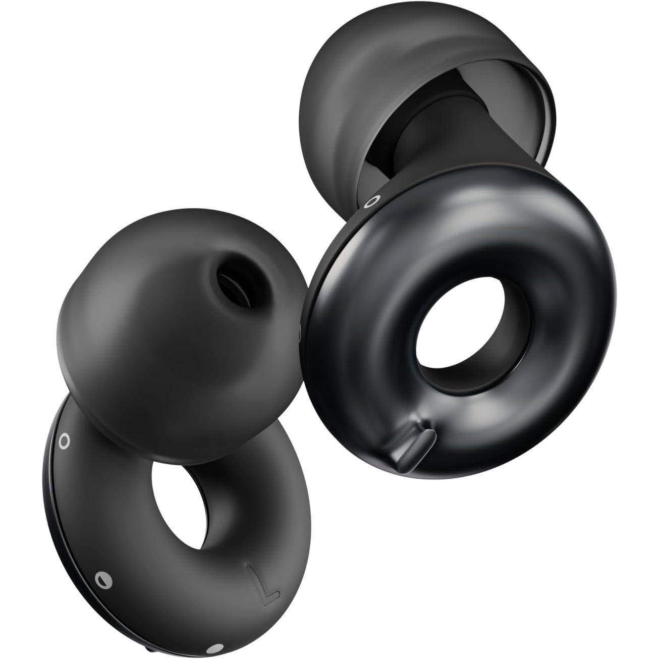 Loop Switch 2 Adjustable Earplugs – 3 Noise Reduction Modes, 20–26dB SNR – Black