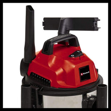 Buy Einhell,Einhell TC-VC 1820 S Wet and Dry Vacuum Cleaner - 1250 W, 20 L Stainless Steel Tank, Blow Connection, 4 Castors, 36 mm Suction Hose with Extension, Floor Nozzle, and Filters - Gadcet UK | UK | London | Scotland | Wales| Near Me | Cheap | Pay In 3 | Vacuums