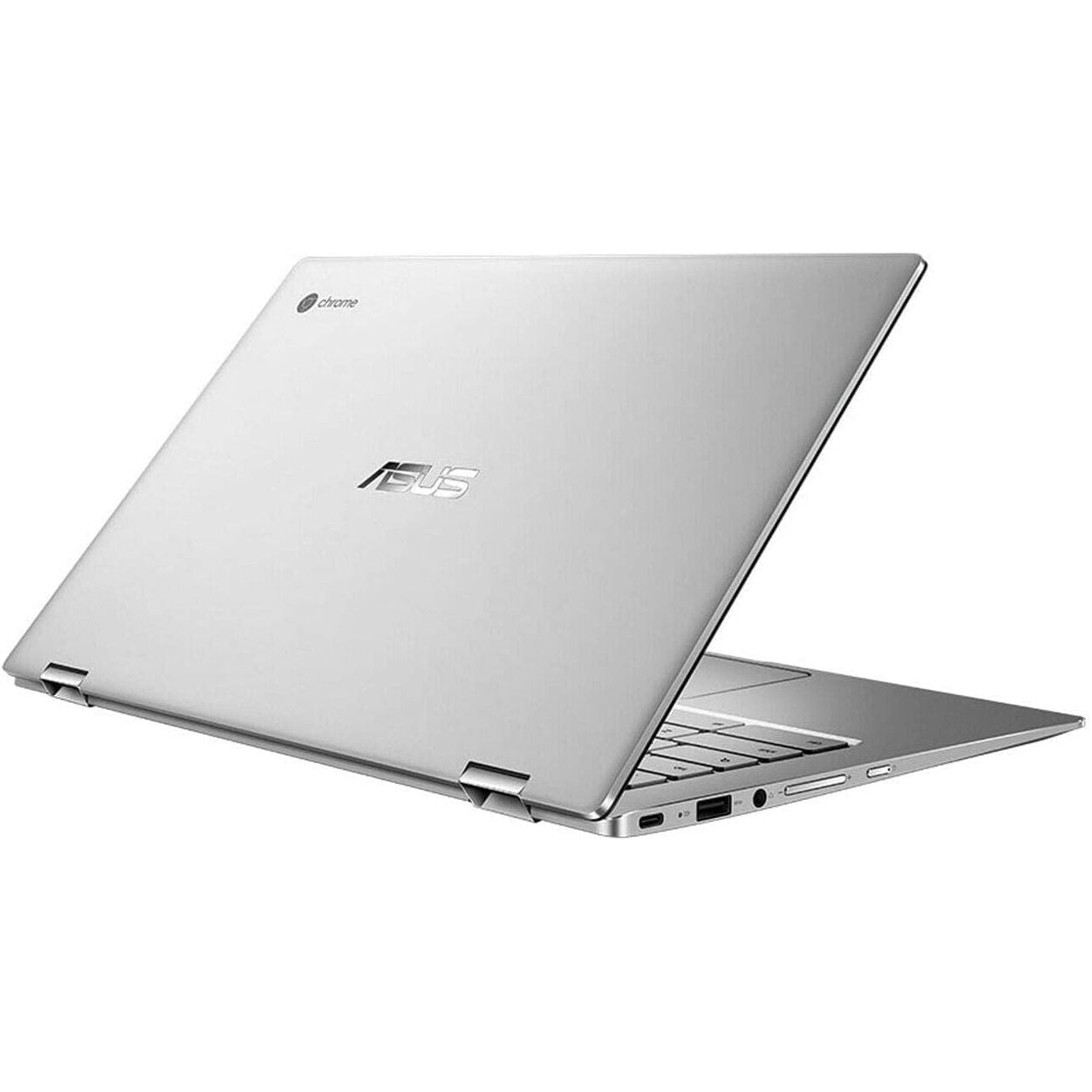 Buy ASUS,ASUS Chromebook Flip C434TA AI0041 14in Touchscreen Notebook -  8th gen Intel Core i5 8200Y - 8GB RAM 128GB - eMMC Wi-Fi 5 -  Chrome OS - Silver - Gadcet.com | UK | London | Scotland | Wales| Ireland | Near Me | Cheap | Pay In 3 | Laptops