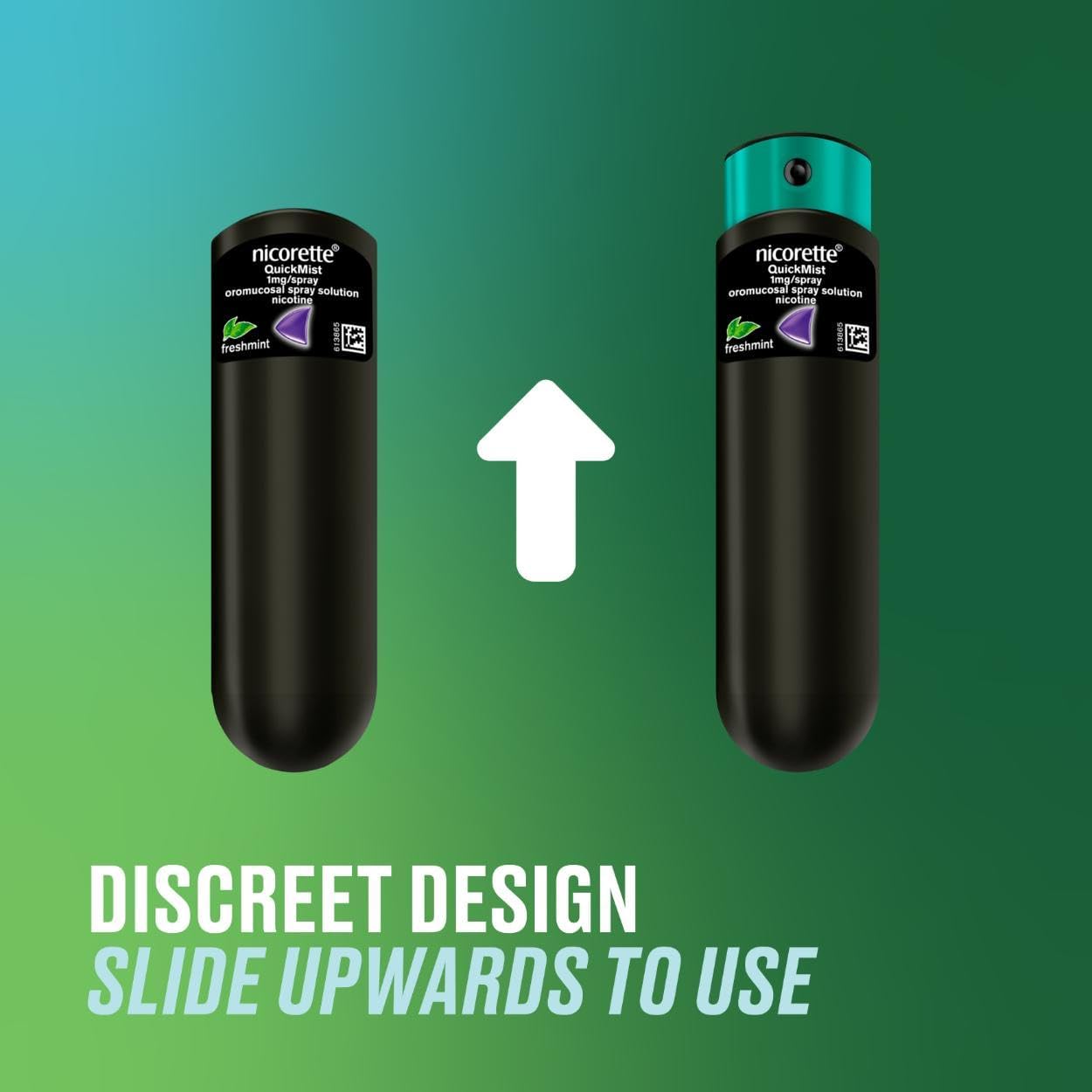 Buy Nicorette,Nicorette QuickMist Mouthspray, Freshmint (1 x 150 Sprays) Smoking or Vaping Cessation Aid, designed to start reducing cravings in 30 seconds (Quit Smoking or Quit Vaping Aid) - Gadcet UK | UK | London | Scotland | Wales| Near Me | Cheap | Pay In 3 | Nutrition Gels & Chews